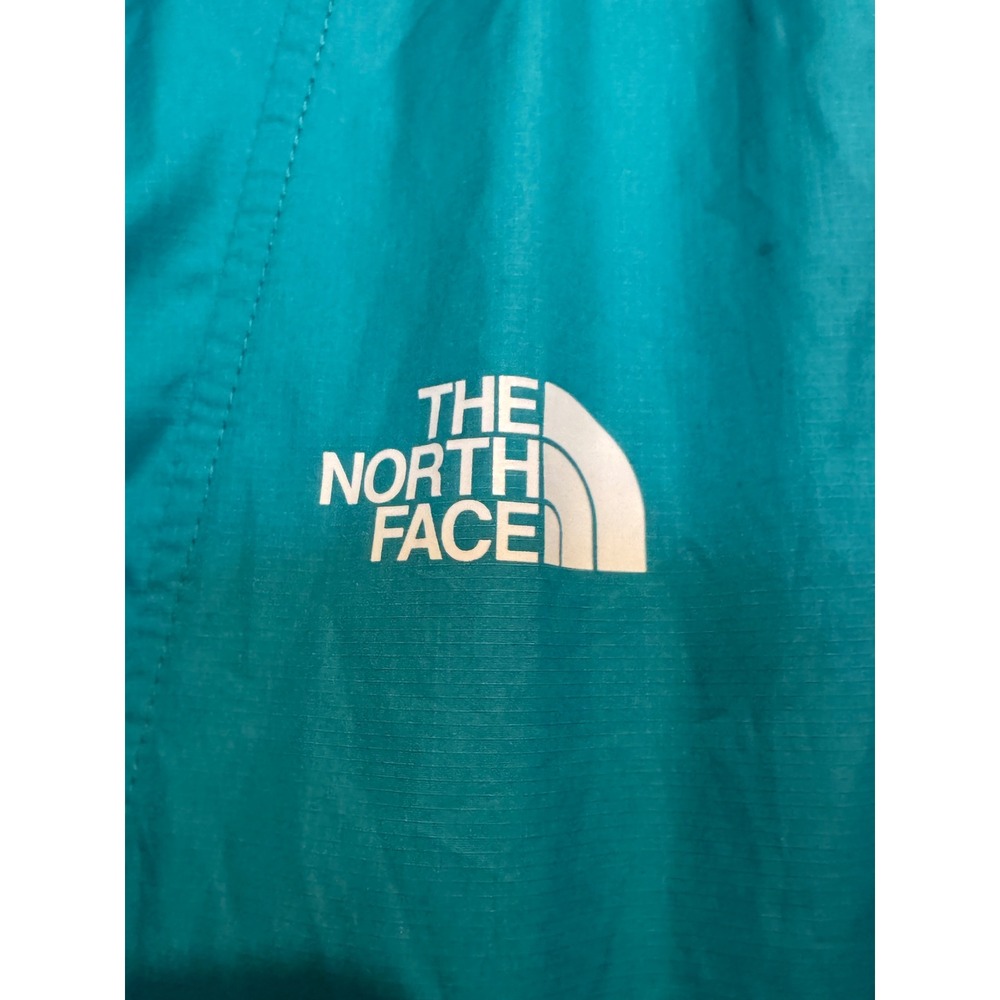 THE NORTH FACE Women M Teal Orange Pink  Fanorak Windbreaker Jacket  Packable - Picture 6 of 11